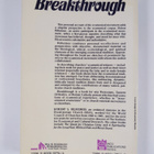 Robert S. Bilheimer : Breakthrough : the emergence of the... - pikkukuva 2