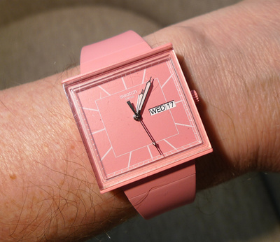 Swatch "What if...Rose?" ref. SO34P700 Bioceramic v. 2023