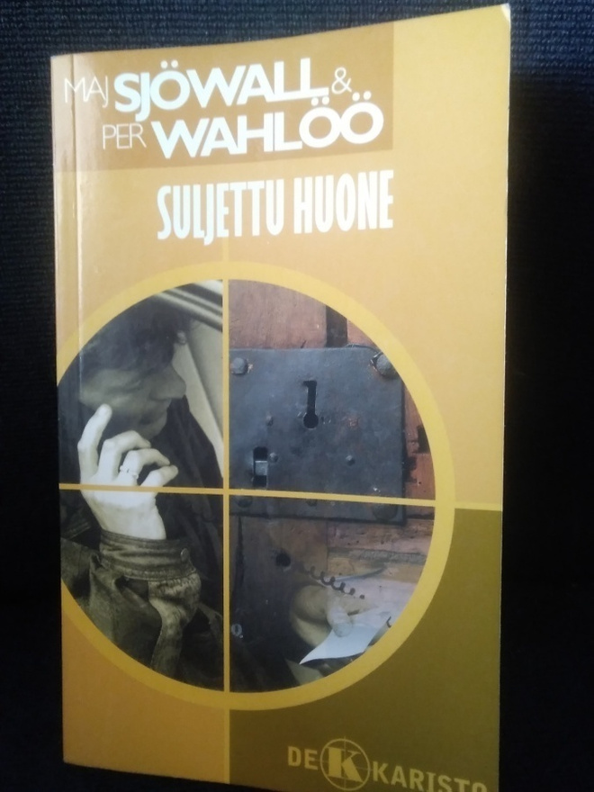 Maj Sjöwall & Per Wahlöö: Suljettu huone -pokkari-