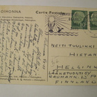 VANHA Postikortti Laiva Oihonna 1957 - pikkukuva 2