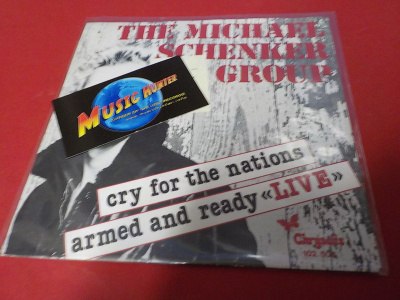 THE MICHAEL SCHENKER GROUP - CRY FOR THE NATIONS M-/M- 7''