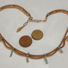 1970-luvun Mesh kaulakoru cabochon-koru, kaulakoru, - pikkukuva 5