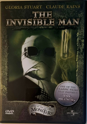 THE INVISIBLE MAN DVD