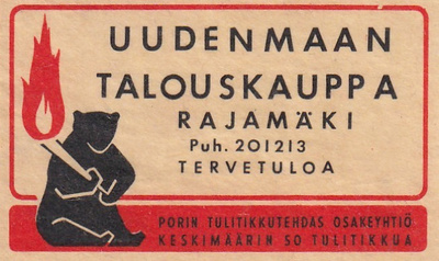Rajamäki, Uudenmaan Talouskauppa     b577