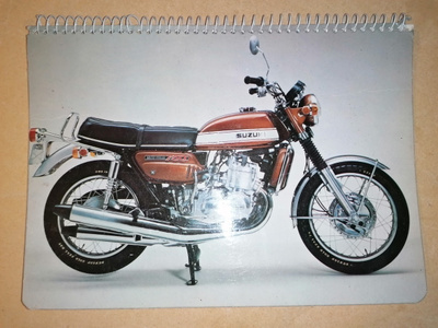 SUZUKI GT 750 vanha vihko