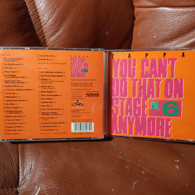 FRANK ZAPPA -you can't do that on stage anymore vol.6 2cd.