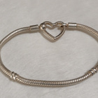 Hopea Pandora Moments Heart Closure Snake Chain rannekoru, - pikkukuva 1
