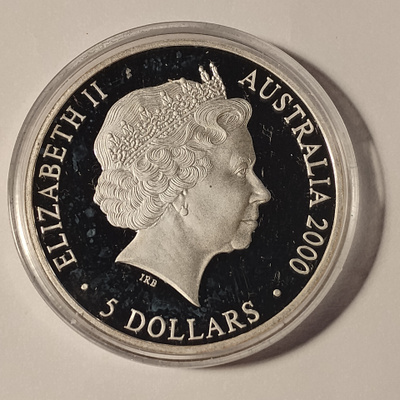 5 dollari Elizabeth II 2000