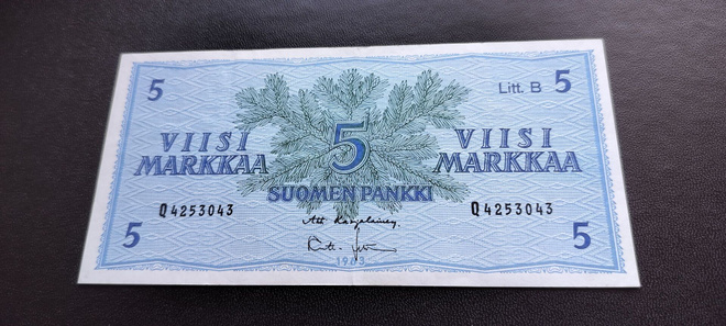 5mk 1963 Litt.B, KAR-Leh, Q-sarjaa
