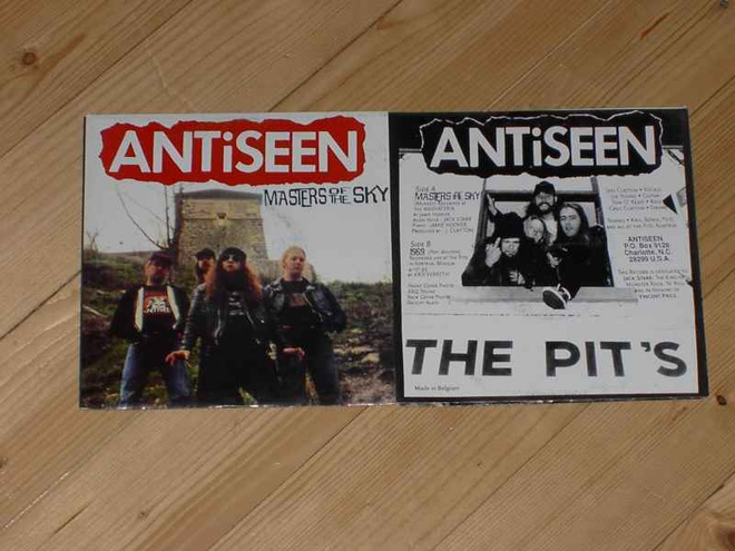 ANTiSEEN - masters of the sky/1969 45 - PBR011 -1993- BELGIA