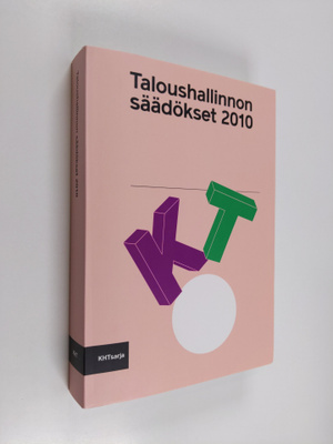 Taloushallinnon säädökset 2010