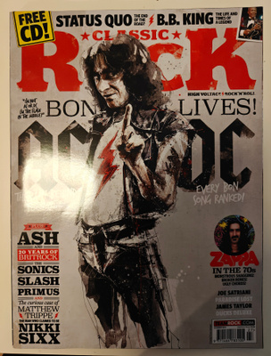 Classic Rock summer 2015 AC/DC lehti