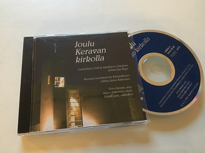 Joulu Keravan kirkolla Lauluyhtye Oodi CD