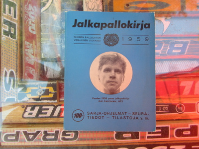 JALKAPALLLOKIRJA 1959