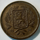 20 markkaa 1934, OK kuntoinen katso kuvat - pikkukuva 2