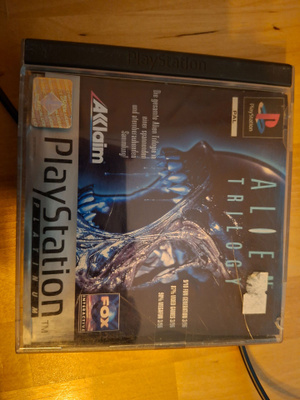 PS1 Alien Trilogy CIB, saksankielinen