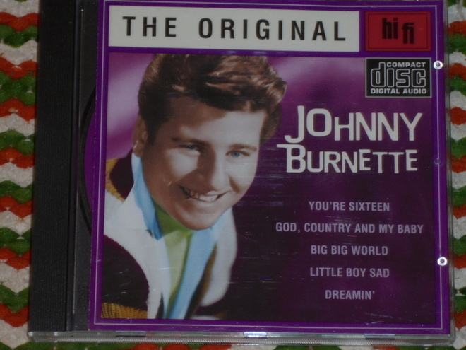 CD - JOHNNY BURNETTE - The Original - 1998 rockabilly EX