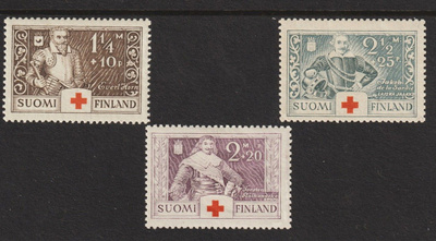 1934 PunaisenRistin sarja leimaamattomana