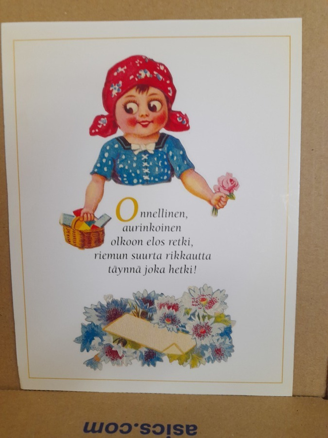 Onnellinen aurinkoinen... kiiltokuva-aihe