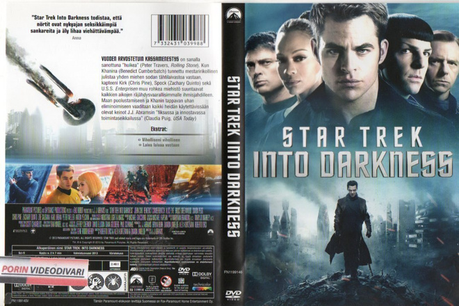 STAR TREK INTO DARKNESS	(43 915)	-FI-	DVD		, 2013