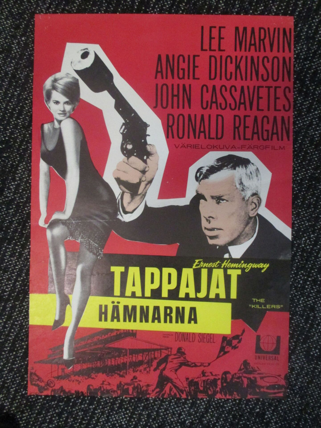 Tappajat (Don Siegel, 1964) - vanha elokuvajuliste