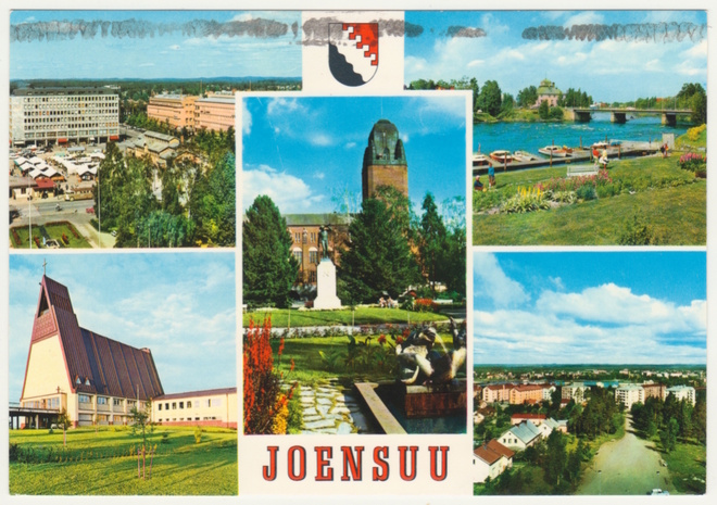 Joensuu maisemia 1966
