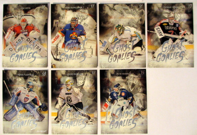 Cardset 2012-13 Ghost Goalies kortteja