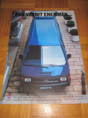 Esite Nissan Vanette GL 1987