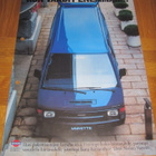 Esite Nissan Vanette GL 1987 - pikkukuva 1