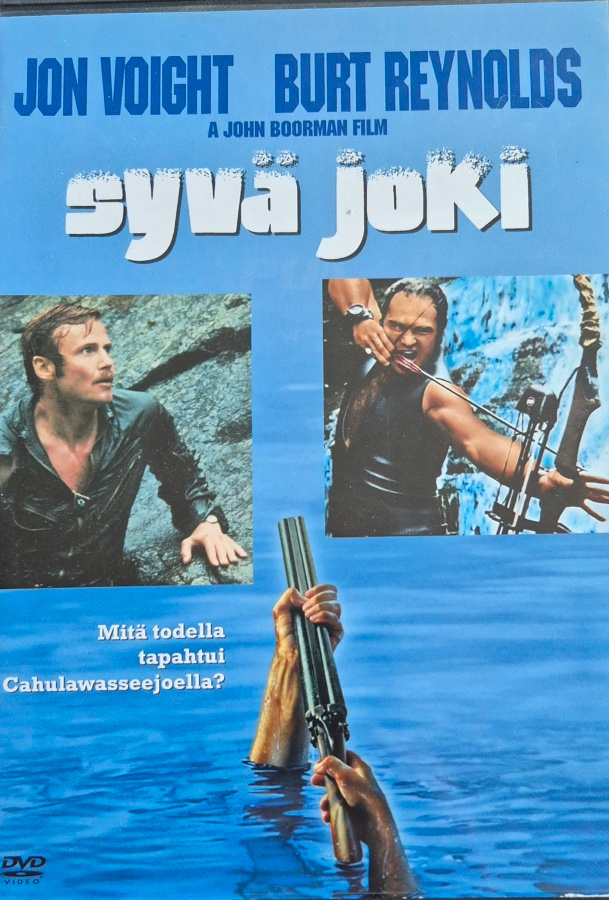 Syvä joki - Deliverance -DVD.normi muovikotelo
