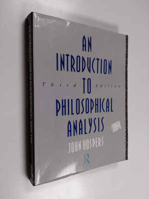 John Hospers : An introduction to philosophical analysis