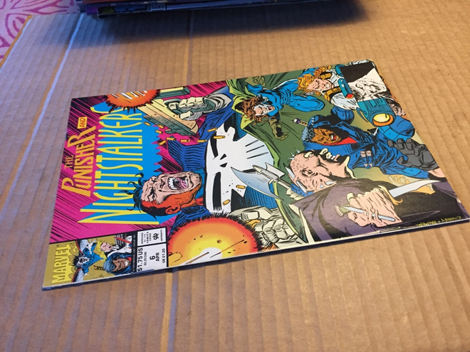MARVEL THE PUNISHER NIGHTSTALKER 6/1993 HYVÄ
