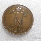 10 penniä 1908   kulkematon tasaisesti patinoitunut, kl 9-10 - pikkukuva 2