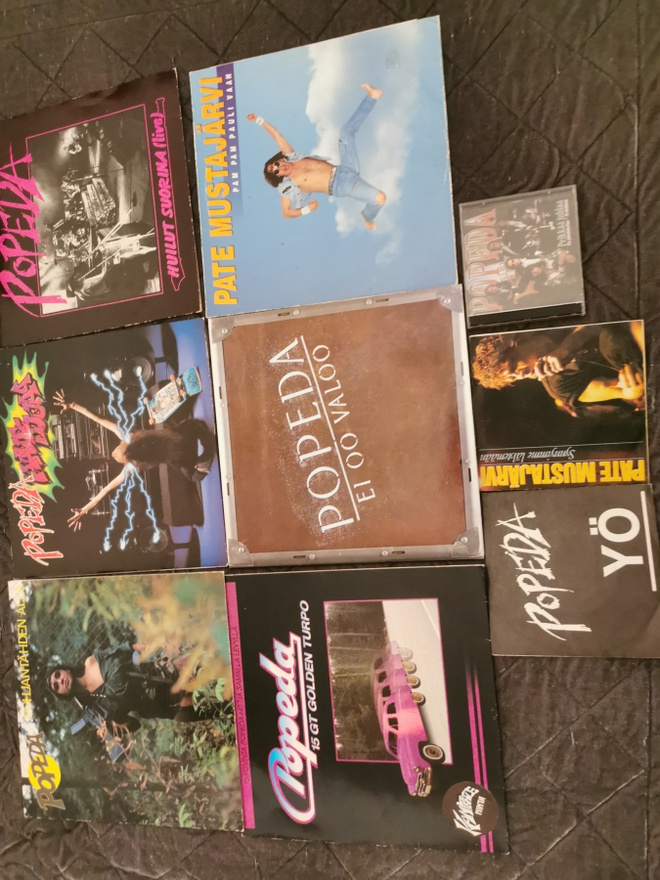 Popedaa ja Pate Mustajärveä