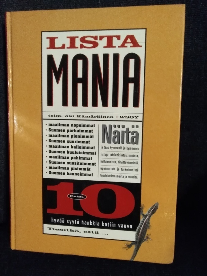 Aki Kämäräinen (toim.): Listamania
