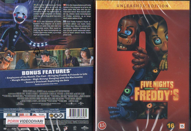 five nights at freddy´s 2	(32 341)	UUSI	-FI-	DVD				2025