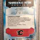 Juuso Välimäki SPx Shadow Box Rookies Auto /198 - pikkukuva 2