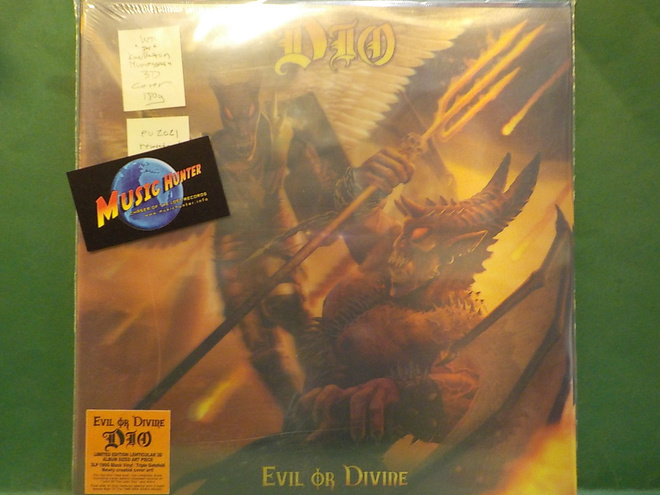 DIO - EVIL OR DIVINE - EU 2021 UUSI 180g 3LP + 3D COVER