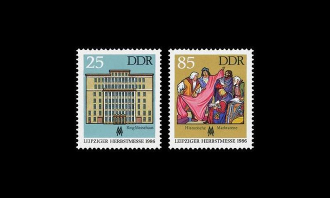 DDR 3038-9 ** Leipzigin syysmessut (1986)