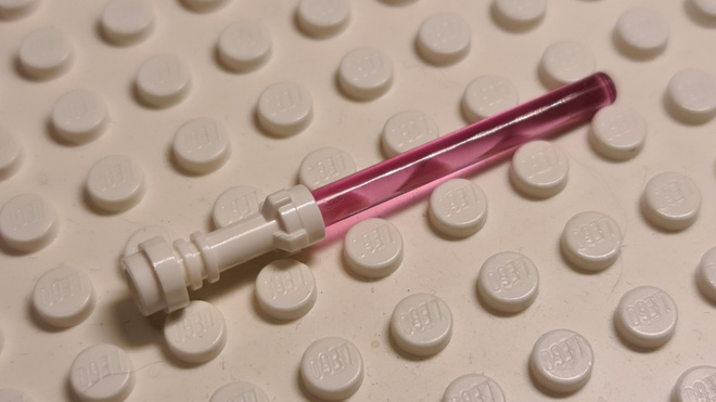 Lego Pinkki Valomiekka  ( Star Wars )