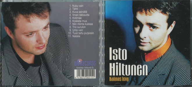 ISTO HILTUNEN . CD-LEVY . KOLMAS LEVY