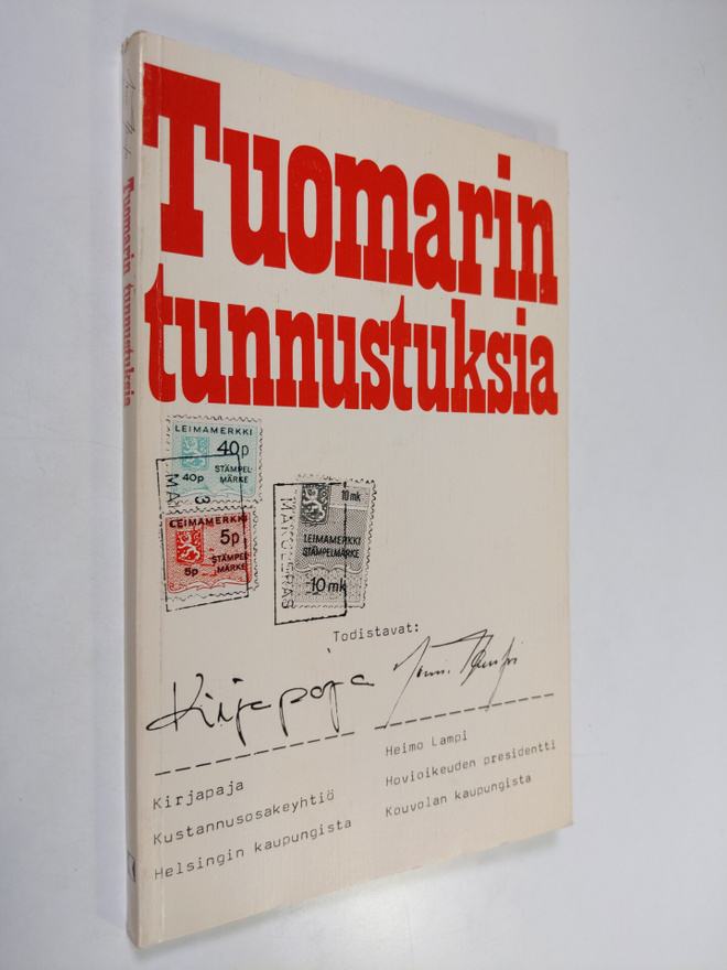 Heimo Lampi : Tuomarin tunnustuksia