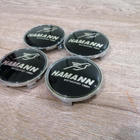 BMW vannekeskiöt – Hamann Musta-valko – 68mm (4kpl sarja) - pikkukuva 3
