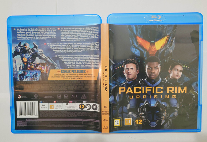 Pacific Rim Uprising bluray suomitekstit