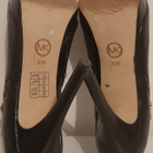Nahkaa Michael Kors 9.5 (40) mustat stiletto nilkkurit - pikkukuva 4