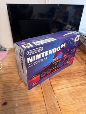Nintendo 64 japanilainen konsoli + laatikko – testattu