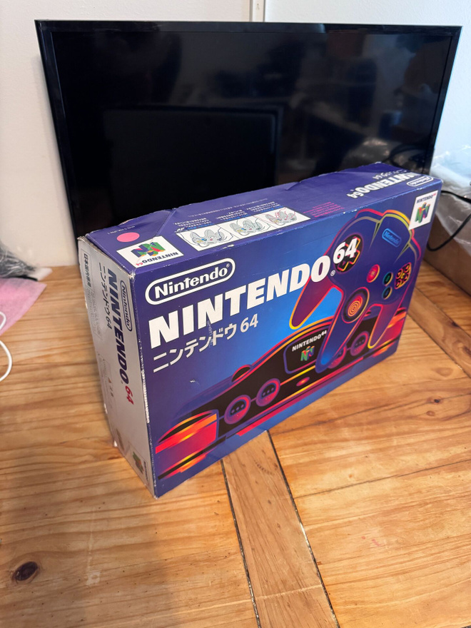 Nintendo 64 japanilainen konsoli + laatikko – testattu