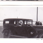 VANHA Valokuva UPEA Auto 1930-l 6 x 9 cm - pikkukuva 1