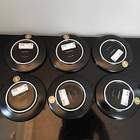 Tiiliskivi lautaset musta kulta (Marimekko) - pikkukuva 2