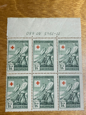 PR 1946 1MK+25PEN NUMERO KUUSILO**